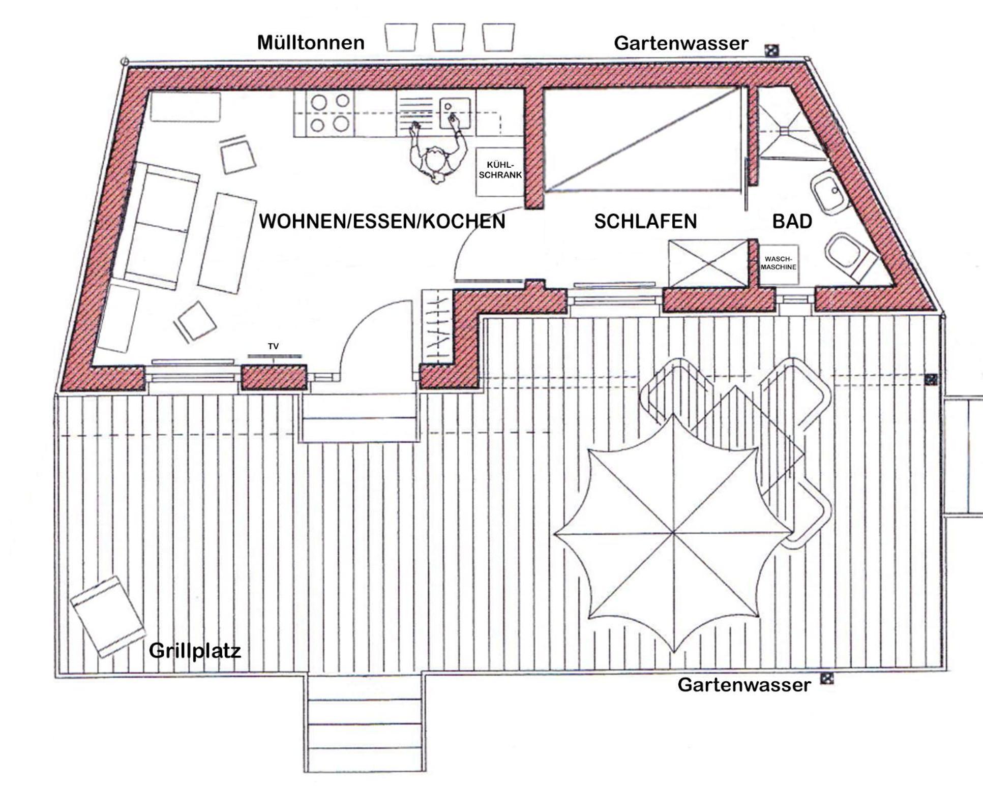 Ferienhaus Manoury Am Klosterbrunnen Waldeck  Zewnętrze zdjęcie